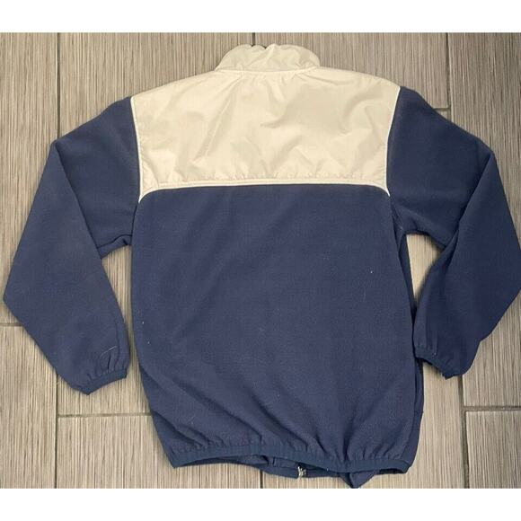 Nike Women’s Penn State Full Zip Fleece Size Medium Navy/White - Picture 5 of 6